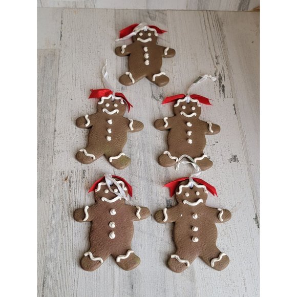 Gingerbread cookie cutter ornament Xmas set - Picture 1 of 6